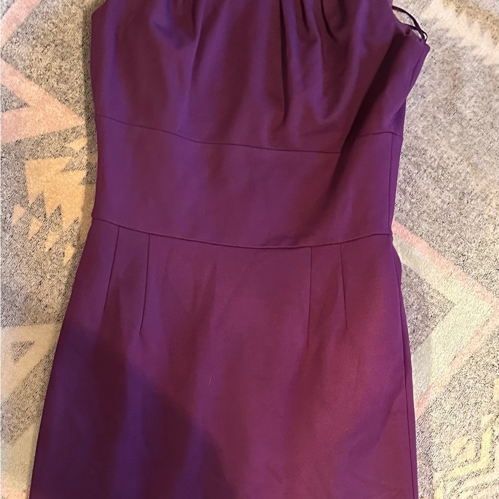 Trina Turk Strapless Purple Dress